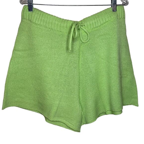 weworewhat pull on sweater short chunky cozy stitch 0ru sharp green xlarge - Picture 2 of 8